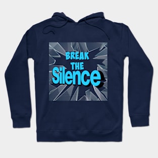 Break the Silence - Blue Hoodie